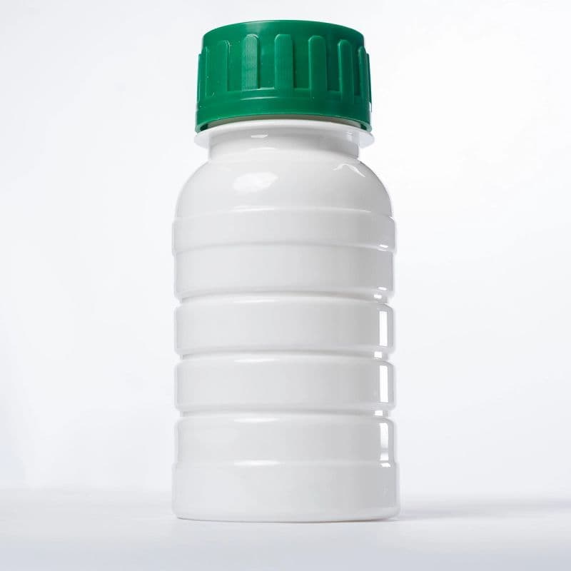 Chai PET trắng nắp xanh cho thuốc bảo vệ thực vật